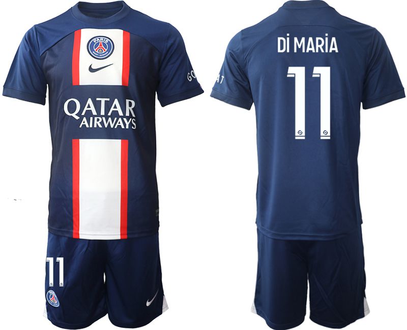 Men 2022-2023 Club Paris St German home blue #11 Soccer Jerseys->paris st german jersey->Soccer Club Jersey